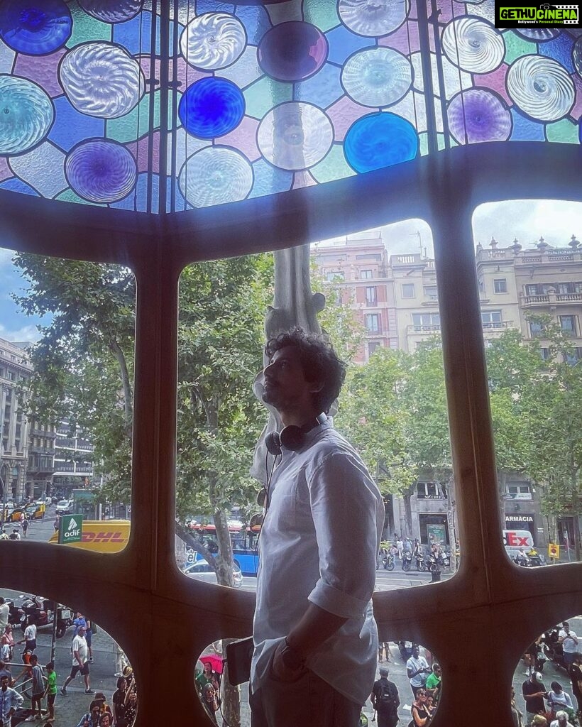 Priyanshu Painyuli Instagram - Oh God Mr. Gaudi and his designs and colours and this #barcelonacity is just love ❤ #antonigaudi #barcelonaspain #spain🇪🇸
