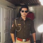 Priyanshu Painyuli Instagram - First two pictures is How Arjun Sinha was in the film #uturn and then next two pictures are How he can be in some other story 😁 what do you think is the name of the other film ? 😬 quirky names only 🤪 #policerole #cop #actorslife