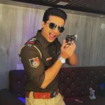 Priyanshu Painyuli Instagram - First two pictures is How Arjun Sinha was in the film #uturn and then next two pictures are How he can be in some other story 😁 what do you think is the name of the other film ? 😬 quirky names only 🤪 #policerole #cop #actorslife