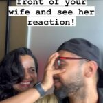 Punit Pathak Instagram - Guys…At your own risk ! . @nidhimoonysingh . . #huaband #wife #couplegoals #fun #masti #psenitak #justforfun