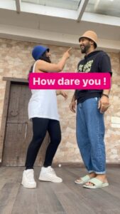 Punit Pathak Instagram - Was I wrong in doing this ? 

mann hua toh kar liya 🤷🏼‍♂️… @nidhimoonysingh biwi hai meri yaar ! 😝
.
.
#justforfun #masti #husband #wife #happy #fun #psenitak #instareels
