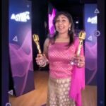 Punnagai Poo Gheetha Instagram - Raagavil Marma Desam won 2 awards from Syok Anugerah Podcast 2022: 1 SYOK Most Popular Award 2 SYOK Podcast of the year Award TQ to our dearest listeners! This wouldn't have been possible without your continuous support. Raagavil #MarmaDesam 7.8 million hits. Love U all TQ Programme Mgr Mr.Subra, Mr.Ramesh, Ms Santhy Muthalu, Mr.Thinesh