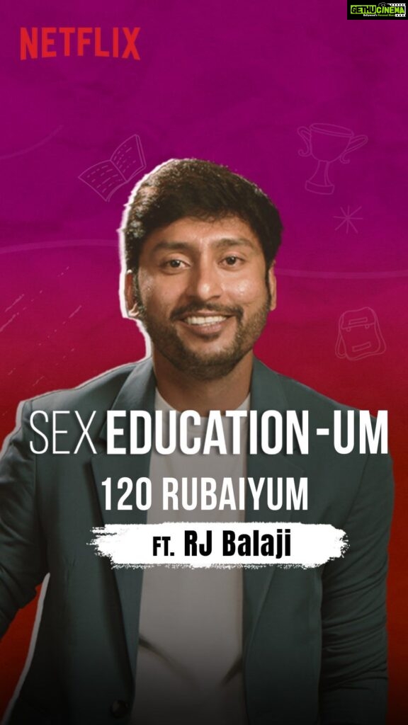 RJ Balaji Instagram - Ban Sex Education.! 😎