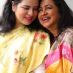 Raadhika Sarathkumar Instagram - Through the threads of love, we weave a beautiful bond. Sharing moments, laughter, and dreams, my daughter and I connect over our shared passions. Every conversation is a treasure. And amidst it all, our love for sarees blossoms. @rajmahal_official has become our trusted haven, where we explore timeless elegance together. I’ve always strived to provide the best for my daughter, and witnessing her admiration for my saree collection fills my heart with joy. Today, as I pass down these exquisite sarees from @rajmahal_official to the next generations, I realise that a saree is not merely a piece of clothing. It carries within it a tapestry of memories, a legacy of love, and the essence of our connection. Let us embrace this beautiful tradition and spread the joy. Gift a saree today to someone special, and watch as it becomes a symbol of cherished moments and heartfelt conversations. Discover the magic of @rajmahal_official, where elegance meets emotion. Shop now and be part of a timeless journey.