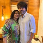 Raadhika Sarathkumar Instagram - Happy happy birthday dearest @actorvijay you amaze me and let the rockstar in you keep growing ❤️❤️❤️❤️❤️have a good one.