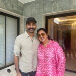 Raadhika Sarathkumar Instagram – Some people who you share a great bond with in our industry @dhanushkraja is one, always❤️❤️❤️❤️❤️a sweetheart @r_sarath_kumar