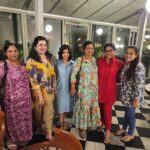 Raadhika Sarathkumar Instagram - Thankful for happy times with friends and family always @rayanemithun @sripriyarajkumar @mahalikeme @mallikakandasamy @kala_kandasamy #sneharajkumar ❤️❤️❤️❤️