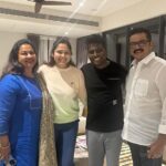 Raadhika Sarathkumar Instagram – Nothing is impossible @priyaatlee #atlee therikavittachi 💪🏻💪🏻💪🏻👍👍lovely meeting you both #mumbai  #jawan  success and a beautiful son ❤️❤️❤️❤️ may the power be with you all.