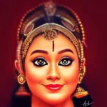 Rachana Narayanankutty Instagram - Thank you @_a.nanthu for this wonderful work🙏🏼🤍 May Goddess Sharada bless you more🙏🏼 #bala #balatripurasundari #rachananarayanankutty #dance #dancer