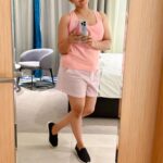 Rachana Narayanankutty Instagram - Nd…. Out of all those *mirror selfies* I loved the 5th and last ones more!!! Which one is your favourite 😉🤓😎 Thank you my cutie @valsan.aparna for this cool shorts 😎 #selflove #mirrorselfie #rachananarayanankutty #noone #nofacegod Flora Inn Hotel Dubai