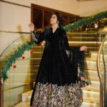 Rachana Narayanankutty Instagram - Merry Christmas!!! Celebrating with @alankaraboutique @amal_ajithkumar ❤️🤍
