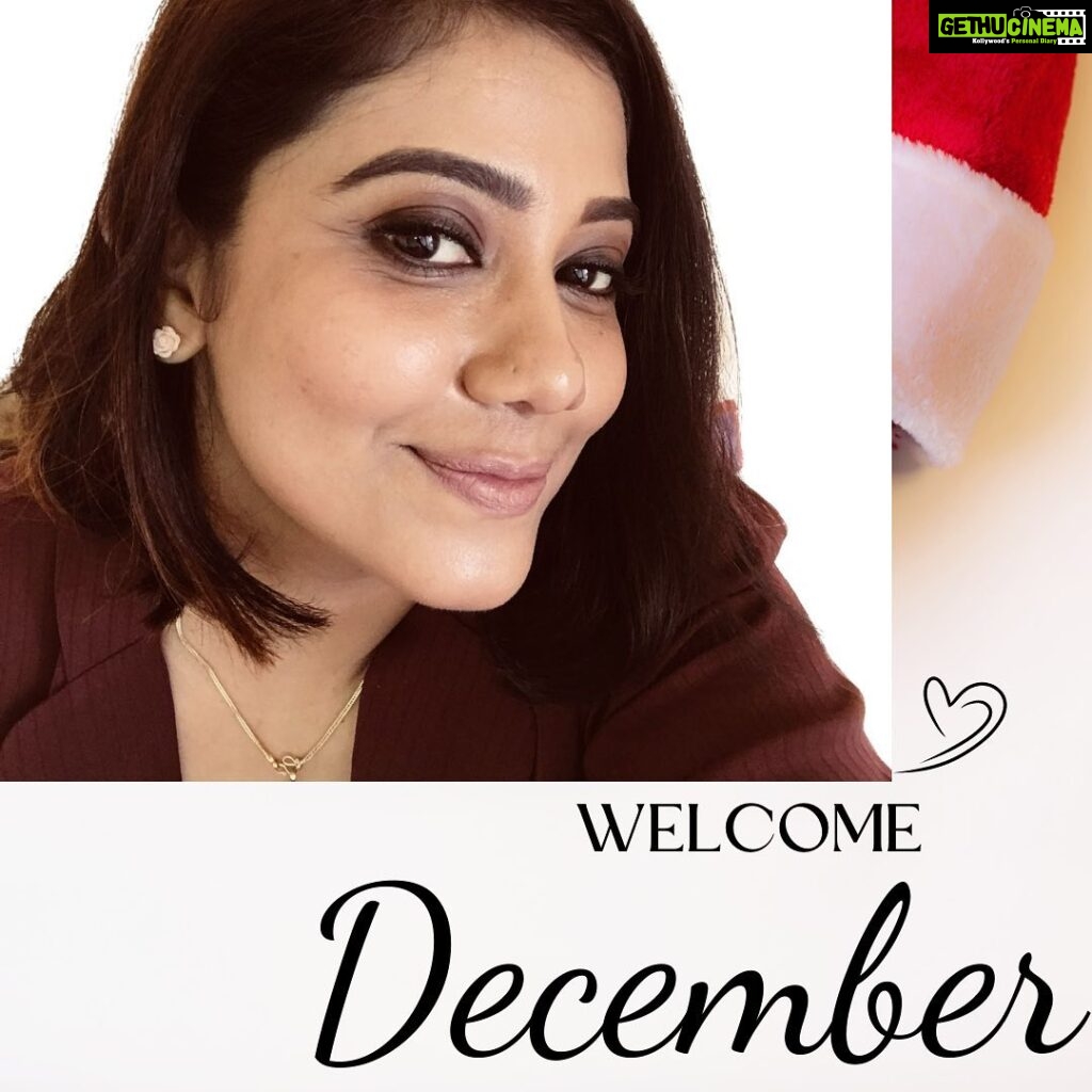 Rachana Narayanankutty Instagram - Welcome December 🤍❤️ #rachananarayanankutty #december #favouritemonth #artist