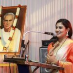 Rachana Narayanankutty Instagram - Received the prestigious Mukundaraja Smrithi Yuva Prathibha Puraskaram from the respected Minister K. Radhakrishnan (Minister for Welfare of Scheduled Castes, Scheduled Tribes and Backward Classes, Devaswoms, Parliamentary Affairs, Government of Kerala) in the presence of the doyen of Kathakali Sangeetham, Guru Shri Madambi Subrahmanian Namboothiri Ashan 🙏🏼 Thank you Wadakkanchery Municipality Council, Kerala Kalamandalam and Mukundaraja Samskarika Samithi for honouring and appreciating the efforts 🙏🏼🌈🌸 Dedicating this honour to my Amma and Achan, who are the very first reason for instilling in me an insatiable passion for dance 🙏🏼🤍🌈 #dancer #dancerlife #dancerlife #appreciation #awards #accolades #mukundaraja #mukundarajapuraskaram #yuvaprathiba ഈ വർഷത്തെ (2022) മുകുന്ദരാജ സ്മൃതി യുവപ്രതിഭാ പുരസ്കാരം ആദരണീയനായ മന്ത്രി കെ. രാധാകൃഷ്ണനിൽ (പട്ടികജാതി, പട്ടികവർഗ, പിന്നോക്ക വിഭാഗ ക്ഷേമ വകുപ്പ് മന്ത്രി, ദേവസ്വം, പാർലമെന്ററികാര്യം, കേരള സർക്കാർ) നിന്നും ഏറ്റു വാങ്ങി . കഥകളി സംഗീതത്തിന്റെ അധിപൻ ഗുരു ശ്രീ മാടമ്പി സുബ്രഹ്മണ്യൻ നമ്പൂതിരി ആശാന്റെ സാന്നിധ്യത്തിൽ സ്വീകരിക്കാൻ സാധിച്ചത് പുണ്യം 🙏🏼 പ്രയത്നങ്ങളെ ആദരിച്ചതിനും അഭിനന്ദിച്ചതിനും വടക്കാഞ്ചേരി മുനിസിപ്പാലിറ്റി കൗൺസിലിനും കേരള കലാമണ്ഡലത്തിനും മുകുന്ദരാജ സാംസ്കാരിക സമിതിക്കും നന്ദി. നൃത്തത്തോടുള്ള അടങ്ങാത്ത അഭിനിവേശം എന്നിൽ വളർത്തിയെടുക്കാൻ പ്രഥമ കാരണക്കാരായ എന്റെ അമ്മയ്ക്കും അച്ചനുമായി ഈ ബഹുമതി സമർപ്പിക്കുന്നു 🙏🏼🤍🌈 Ambalapuram