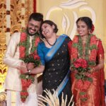 Rachana Narayanankutty Instagram – Happily Ever after 🤍🤍 I got one more little sister, Athira, as my little brother @sarath_r_nair_gvr Got Married .🤍🤍 #brothersisterlove #marriage #brothersmarriage Thank you @nithinnarayanan_ @vijeeshachoos for the beautiful clicks 🥰
