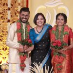 Rachana Narayanankutty Instagram – Happily Ever after 🤍🤍 I got one more little sister, Athira, as my little brother @sarath_r_nair_gvr Got Married .🤍🤍 #brothersisterlove #marriage #brothersmarriage Thank you @nithinnarayanan_ @vijeeshachoos for the beautiful clicks 🥰