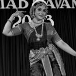 Rachana Narayanankutty Instagram – In love with these black n white pictures from my recent Kūchipūdi concert held at RLV College which is clicked by the 4rth year Applied Arts student, Gautham C Raj of @rlvcollege. Thank you @vmanjunair Kutti for sharing this 🙏🏼 Thanks to @gautham_c_raj too 🙏🏼 
#rachananarayanankutty #kuchipudi #kuchipudidance #kuchipudidancer #koochipoodi #rlvcollegeofmusicandfinearts