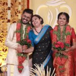 Rachana Narayanankutty Instagram – Happily Ever after 🤍🤍 I got one more little sister, Athira, as my little brother @sarath_r_nair_gvr Got Married .🤍🤍 #brothersisterlove #marriage #brothersmarriage Thank you @nithinnarayanan_ @vijeeshachoos for the beautiful clicks 🥰