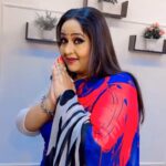 Radha Instagram - Fav song fav mood fav colours and for a fav show 💃 #neethonedance on @starmaa Styling @kirthana_sunil Accessories @aditi_collection