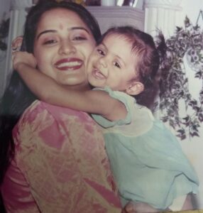 Radha Instagram - Wishing my sweet baby girl a fabulous birthday 💗🥳🥳🥳 @karthika_nair9