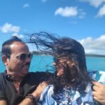 Radha Instagram - Love is in the air 💗💗💗 PC @karthika_nair9 #radhanair #mauritius