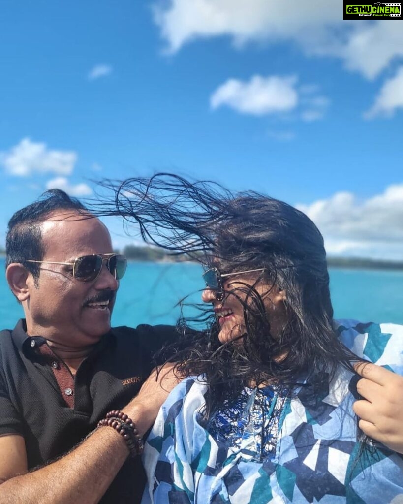 Radha Instagram - Love is in the air 💗💗💗 PC @karthika_nair9 #radhanair #mauritius