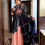 Radha Instagram - The journey of #neethonedance on @starmaa #telugu has come to #finale Outfit @rekhas_couture Stylist @kirthana_sunil Accessories @aditi_collection Makeup @ramesh.babu_makeupartist Hair @shaikjilani428