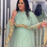 Radha Instagram - Let’s do a green Queen date this Saturday . Outfit @rekhas_couture Styling @kirthana_sunil Accessories @aditi_collection Hair @shaikjilani428 Makeup @ramesh.babu_makeupartist For @starmaa #neethonedance Annapurna Film Studio