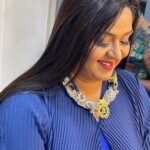 Radha Instagram – A Blue-tiful day from the sets of #neethonedance on #starmaa 

Styling @kirthana_sunil 
Accessories @aditi_collection 
Makeup @ramesh.babu_makeupartist 
Hair @shaikjilani428