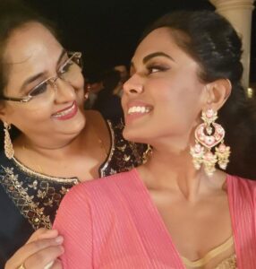 Radha Instagram - Wishing my sweet baby girl a fabulous birthday 💗🥳🥳🥳 @karthika_nair9