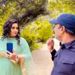 Radha Instagram - Meet my oversmart star Manager Mr. Raju @raju_star_s9 Annapurna Film Studio