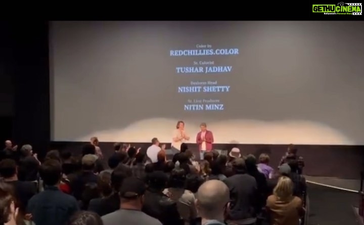 Raghav Juyal Instagram - Woah, now that's a KILLer response! Standing ovation at @beyondfest West Coast Premiere of #KILL. Thank you! @itslakshya @tanyamaniktala @raghavjuyal @karanjohar @apoorva1972 @guneetmonga @achinjain20 @dharmamovies @sikhya Twitter source: @jenyamato, Film Reporter, LA Times