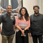 Ramya Krishnan Instagram - "Cooking is all about people. Food is maybe the only universal thing that really has the power to bring everyone together. No matter what culture, everywhere around the world, people eat together." Guy fieri The uniqueness in presentation with brief description makes you enjoy the dishes more...thank you @sashicheliah @bigbandha @pandan_club we couldn't have asked for better hosts! ☺🥰