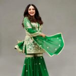Ramya Krishnan Instagram - All festive Styled by @jukalker Styling team @pratimajukalker Sharara by @asalabusandeep Jewellery @karnikajewelshyd Makeup by @adhishreep Hairstylist @kamaldeepss Shot by @venurasuri #Aha #myteam #clebration #loveyouall
