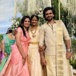 Ramya Pandian Instagram – Happy married life my dear Kanmani @keerthipandian ♥️and welcome to our family our dearest Maapilai @ashokselvan 🤗

#familywedding