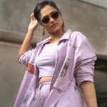 Ramya Pandian Instagram - All about perspective…. Photography @anupamasindhia Outfit @shahinmannan Styling @anupamasindhia Make up and hair @sujani_suresh.mua Earring @oliviadar #ramyapandian