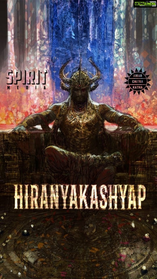 Rana Daggubati Instagram - THE DEMON KING HAS ARRIVED.π½ WATCH HIM COME TO LIFE IN OUR NEXT PROJECT.π #HiranyakashyapMovie Follow us to Stay tuned as we unravel the WORLD of #Hiranyakashyap #ConceptTeaser #HiranyaKashyap #RanaDagubatti #Trivikram #AmarChithraKatha #SDCC #SpiritMedia #ComicConInternational