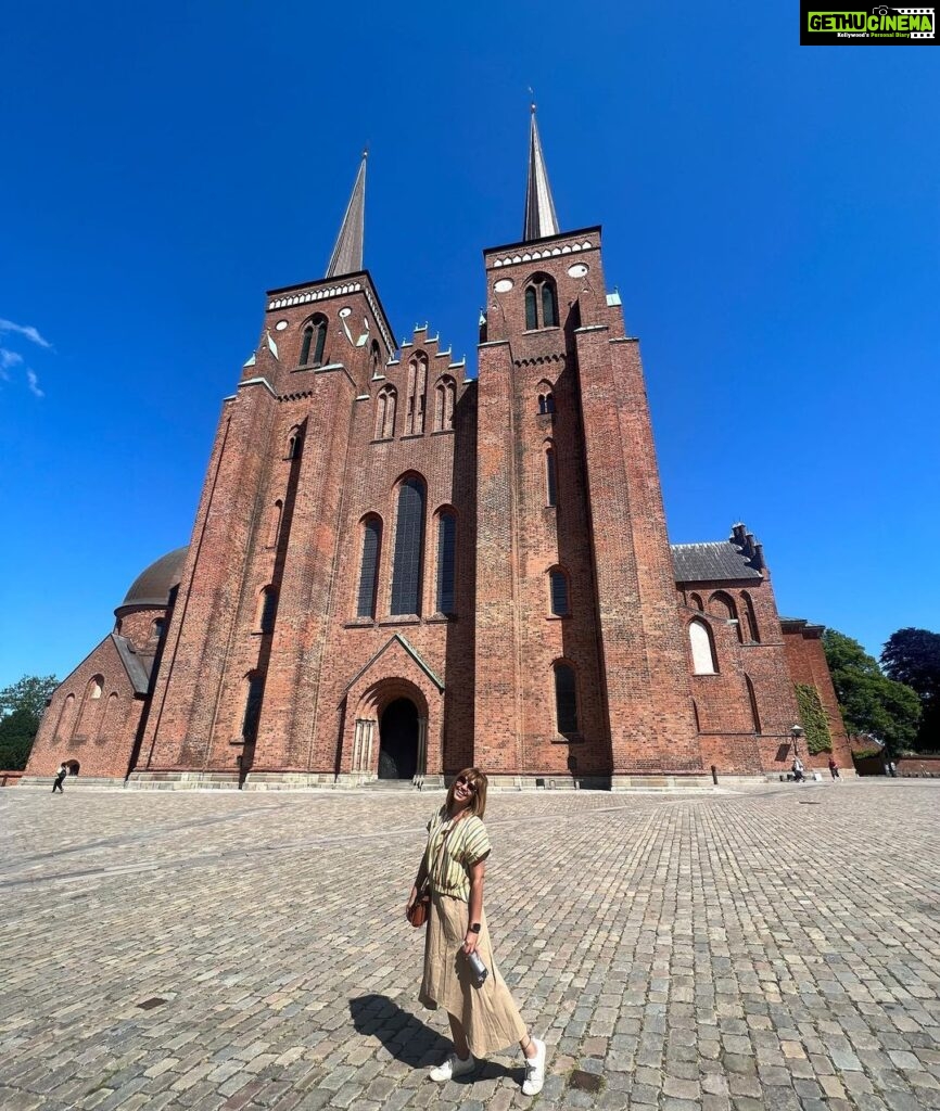 Ranjini Haridas Instagram - Roskilde Cathedral.❤️ This cathedral is the most important church in Denmark, the official royal burial church of the Danish monarchs, and a UNESCO World Heritage Site. #roskilde #cathedral #gothic #brick #romanesque