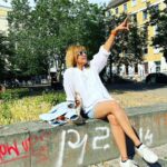 Ranjini Haridas Instagram - Enjoying the sun !!!☀️😬❤️ #eurotrip #summertime #berlin #catchingthesun #ranjiniharidas