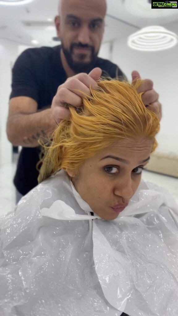 Ranjini Haridas Instagram - Ok..it’s time for change ..so change I did !!! #hairtodaygonetomorrow #changeistheonlyconstant #thenewme #changingitup #makeover #haircolour