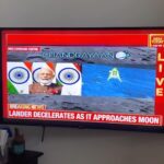 Ranjini Haridas Instagram - India conquers the moon .Chandrayaan 3 lands successfully.What a proud proud moment for our country !!! Kudos to each and every one at @isro.in who worked tirelessly for this day to become a reality !!! Vande Mataram 🇮🇳 #indiaonthemoon #chandrayan3lands #landingsuccessful #indyeah #isroindia #proudindian #jaiho