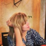 Ranjini Haridas Instagram - Lost in thought or listening attentively ? Who knows !!! 😂😂😂 #justanotherday