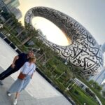 Ranjini Haridas Instagram - If only we knew what the future holds!!! Museum of the Future, Dubai @sharathpulimood #wishfulthinking #dubaidiaries #futuremuseum #stunningbuildings #loverofallthingsbeautiful #ranjiniharidas
