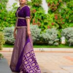 Rashmi Gautam Instagram - Outfit by @varahi_couture 💜💜 P.C 📸 @v_capturesphotography #rashmigautam #purple #ethinicwear