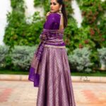 Rashmi Gautam Instagram - Outfit by @varahi_couture 💜💜 P.C 📸 @v_capturesphotography #rashmigautam #purple #ethinicwear