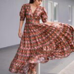 Rashmi Gautam Instagram – Outfit by @varahi_couture 
P.c @ravi_cross_clickx 

#rashmigautam #fusionwear #summerdress #tuesday