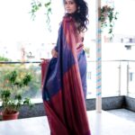 Rashmi Gautam Instagram - Saree by the @thepallushop P.c @v_capturesphotography Check out @thepallushop 's festive semi silk saree now available at launch offer price!