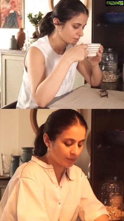 Rasika Dugal Instagram - A tale of two personalities 🙂🙃. Meet me in the morning की evening? #FunnyReels #MorningVsEvening #ReelIt #ReelItFeelIt