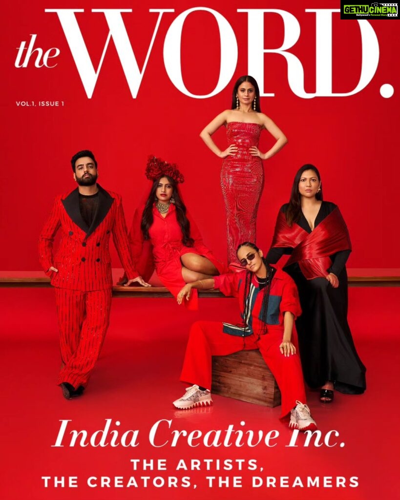 Rasika Dugal Instagram - Welcome to @thewordmagazine. For the inaugural issue, The Word. celebrates India’s creative spirit through what might be the world’s most ambitious cover series. Featuring 139 coverstars…powerhouses from the fields of art, film, fashion, food, music, content creation, and more, India Creative Inc. honours the talents leading the country’s creative order. Over the next few days, @thewordmagazine will feature idea-shapers and game-changers, photographed against an endless table that represents not just the boundless power of creativity, but also the infinite potential of collaboration and inclusivity. This is India Creative Inc., and everyone is invited to sit at the table. About The Word. The Word. is a digital-first media brand, which marks a new chapter in the Indian publishing industry. Follow @thewordmagazine for a daily curation of intelligent features, and ‘sticky’ content on fashion, beauty, luxury, art, and culture. It’s ‘digital with a heart of print’. It’s The Word. On the cover: Actor Rasika Dugal (@rasikadugal) Music Producer, composer, & content creator Yashraj Mukhate (@yashrajmukhate) Content creator Ruhee Dosani (@ruheedosani) Indie artist Tribemama Marykali (@tribemama_marykali) Writer & director Sonam Nair (@chinxter) The Team: Editor-In-Chief: @nandinibhalla *Make-Up Partner: @lovecolorbar Photos: @chandrahas_prabhu Styling: @who_wore_what_when Content Director: @radhika_bhalla Managing Editor: @sharmameghna Styling Assistants: @d.shubham_j; @ankurrpathak; @chaitanya_fashion_ MUA: @krisann.figueiredo.mua Hair: @rakshandairanimakeupandhair HMU Team: @makeupbyvirja; @cletusliuu; @sofiexhmu__; @_hair.me.out; @dinkle_mua; @fauziya_glamup Videographer: @gary_dean_taylor Production: @akansha_bronica Retoucher: @iretouche Location Courtesy: Four Seasons, Mumbai (@fsmumbai) On Yashraj: outfit @lineoutline.in; shoes @jimmychoo On Marykali: dress @_huemn; jewellery @mayasanghvijewels; shoes @melissashoesindia On Rasika: dress @sameermadan_official; jewellery @radhikaagrawalstudio On Ruhee: outfit, both @lineoutline.in; shoes @louboutinworld On Sonam: sari @rimzimdaduofficial; jewellery @shopeurumme; sandals @mango #TheWordMagazine