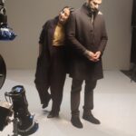 Rasika Dugal Instagram - Who is more possessed? 🤣 with @ishwaksingh Watch us in #Adhura... in slightly different avatars 😄 Streaming now on @primevideoin! #BehindTheScenes #BTS #PosterShoot