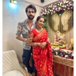 Rati Pandey Instagram – Some glimpses… Ganpati celebration 1st day❤️
.
.
.
#friendsandfamily #gratitude #ganpaticelebration #ratipandey #instapictures #thankyou